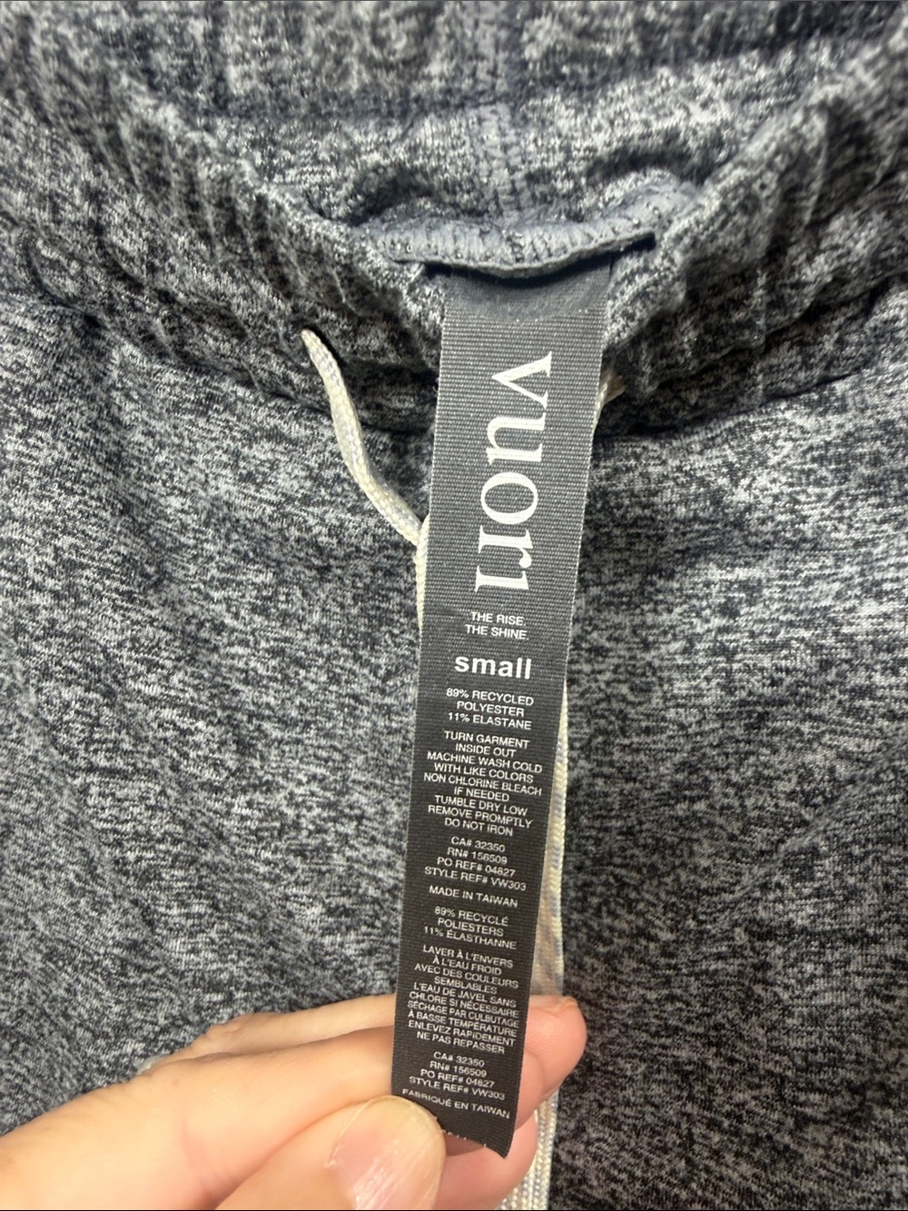 Vuori Women’s Performance joggers gray size small - Picture 6 of 7